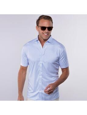 Collars & Co. NWT Quattro Flex Short Sleeve Button Down‎ - Size 3XL